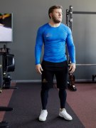 Заказать Lion GYM Рашгард Invisible Power Electric Blue