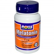 Заказать NOW Melatonin 3 мг 180 пастилок