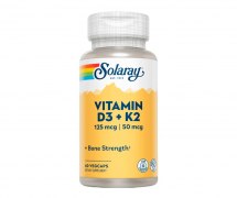 Заказать Solaray Vitamin D3 + K2 60 капc