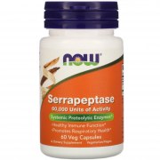 Заказать Now Serrapeptase 60000 SU 60 вег капс